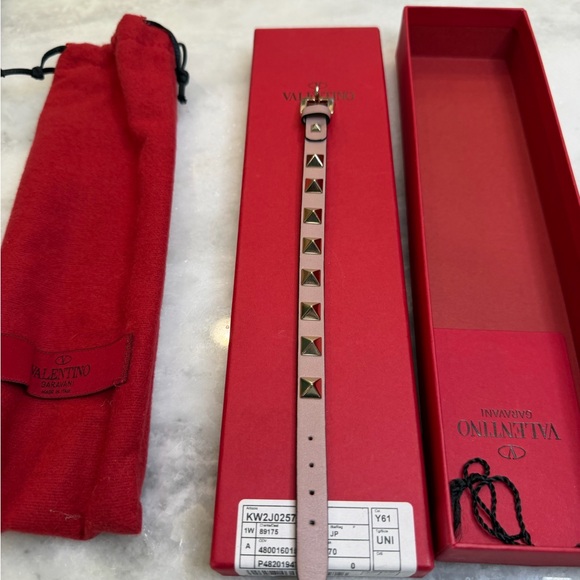 Valentino Pink Studded Watch Bracelet main image 2